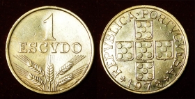 Португалия 1 эскудо 1978