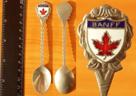 Сувенирная ложка Канада Банф (2)