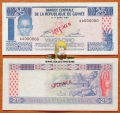 Гвинея 25 франков 1985 UNC- Образец P-28
