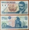 Mexico 10 pesos 1994 aUNC/UNC
