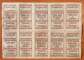Spain Food coupons Division Azul 1941