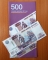 Russia 500 rubles 2010 UNC 1st issue + booklet