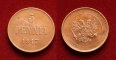 Finland 5 pennia 1917
