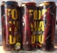 3 empty aluminum cans Tornado - Deadpool 2