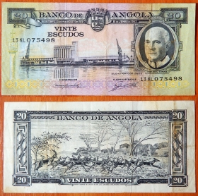Ангола 20 эскудо 1962