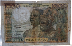 Сенегал 1000 франков 1959-1965 F Р-703Кk
