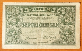 Индонезия 10 сен 1947 F