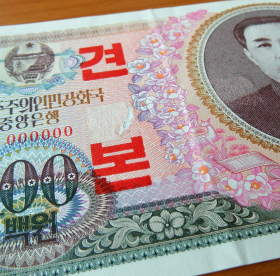 Северная Корея КНДР 100 вон 1978 Образец