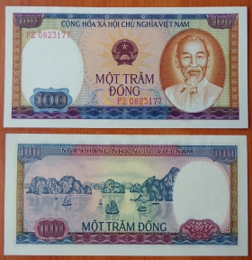 Вьетнам 100 донгов 1981 UNC