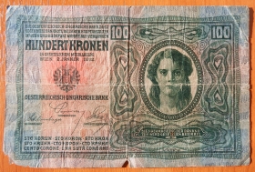 Австрия 100 крон 1912