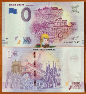 0 евро 2019 ~ Mdina Malta
