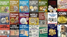 Каталоги Krause 2018 . 21 каталог монет и банкнот на DVD