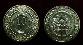 Нидерландские Антилы 10 центов 2006