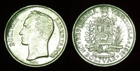 Венесуэла 1 боливар 1967