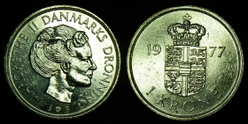 Дания 1 крона 1977
