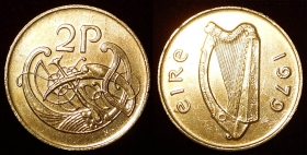 Ирландия 2 пенса 1979