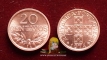 Portugal 20 centavos 1974 UNC