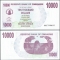 Zimbabwe 10000 dollars 2007 UNC