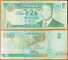 Fiji 2 dollars 2000 UNC Commemorative