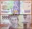Indonesia 5000 rupiah 2018 UNC Replacement