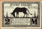 Germany Paderborn 2 marks 1921 UNC ( Defecating Donkey )