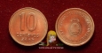 Argentina 10 centavos 2005 VF/XF