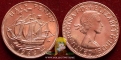 Great Britain Half penny 1966 VF/XF