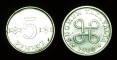 Finland 5 pennia 1980