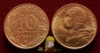 France 10 centimes 1989 aUNC