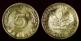 Germany 5 pfennig 1950 D