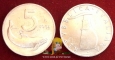 Italy 5 lire 1951 F