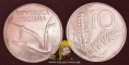 Italy 10 lire 1955 XF