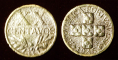 Portugal 20 centavos 1945 F